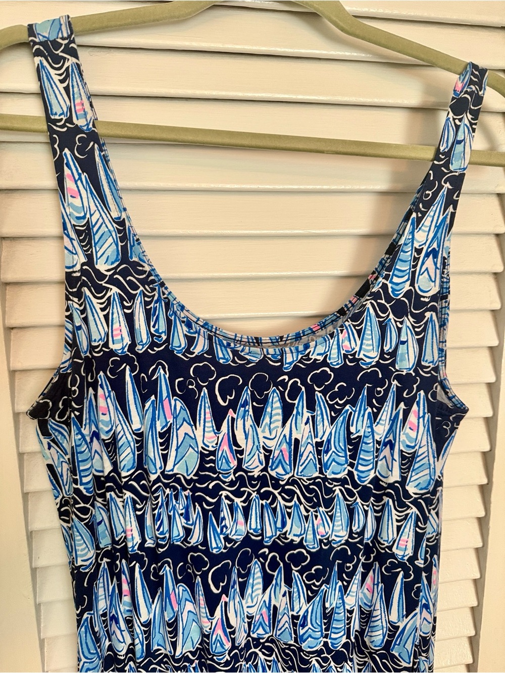 Lilly Pulitzer Sailing Pattern Maxi Dress